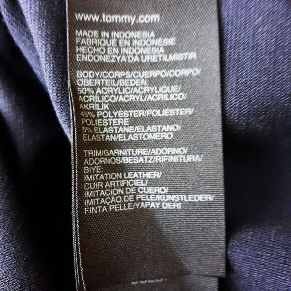 Tommy Hilfiger Midi Career Knit Dress Vintage New With Tags - Picture 5 of 5